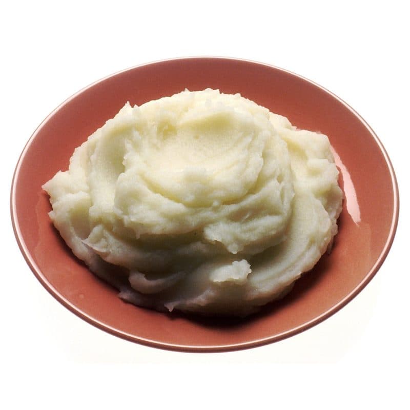 Carne rusa con puré de papa